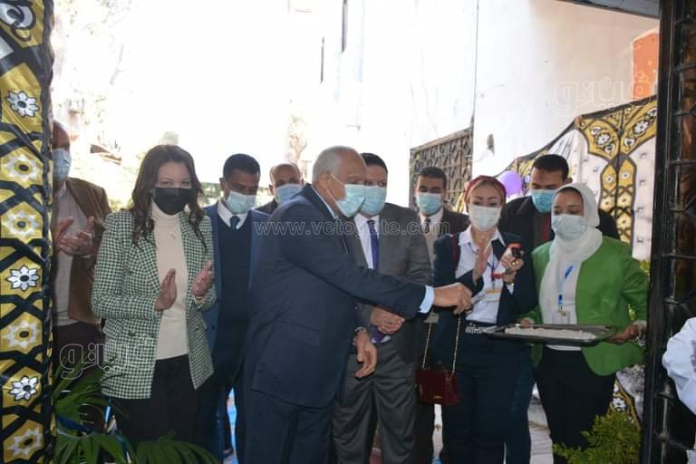 انطلاق حملة التطعيم ضد شلل الأطفال في الجيزة (2)