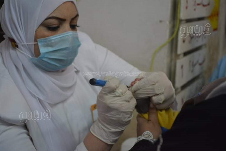 انطلاق حملة التطعيم ضد شلل الأطفال في الجيزة (16)