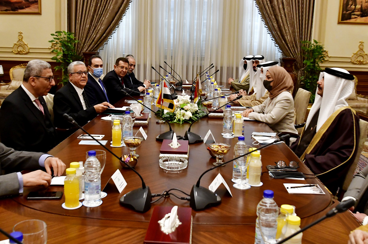 توقيع بروتوكول تعاون بين مجلسي النواب المصري والبحريني (7)