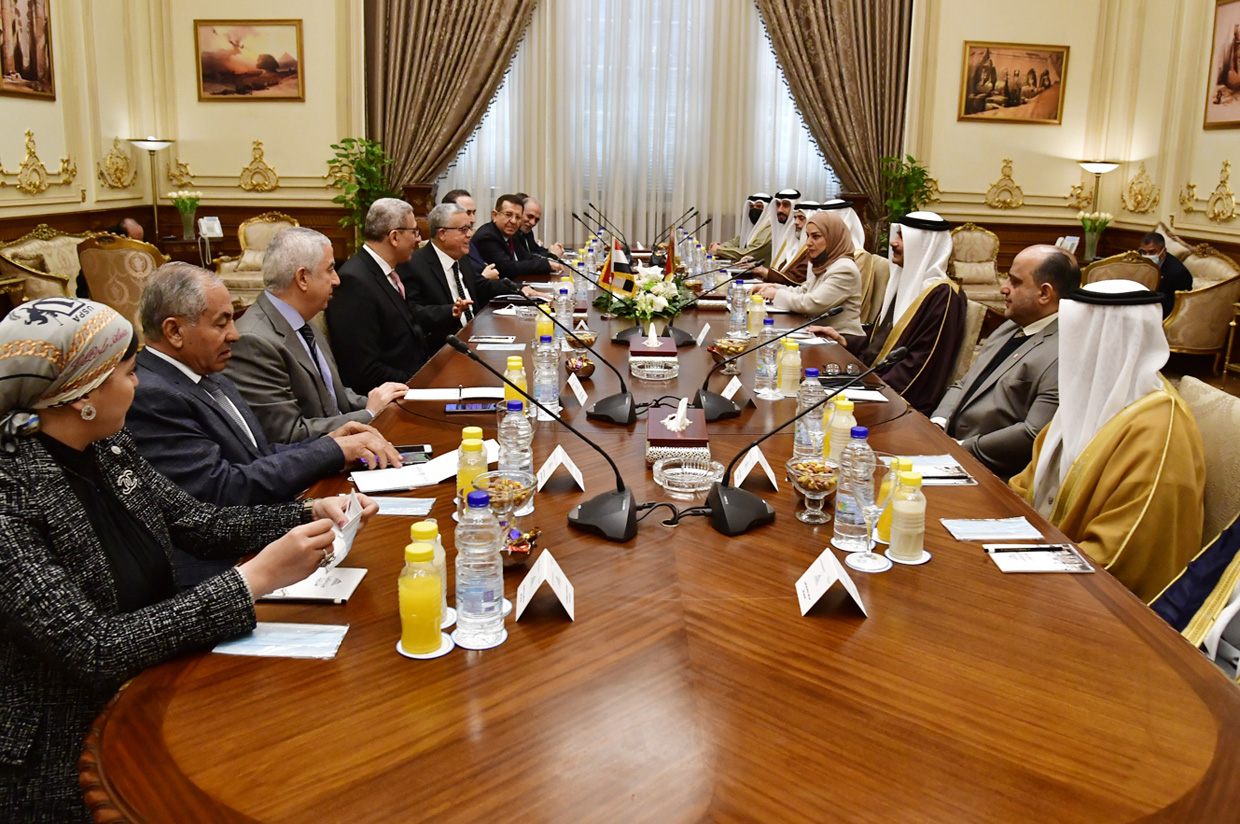 توقيع بروتوكول تعاون بين مجلسي النواب المصري والبحريني (10)