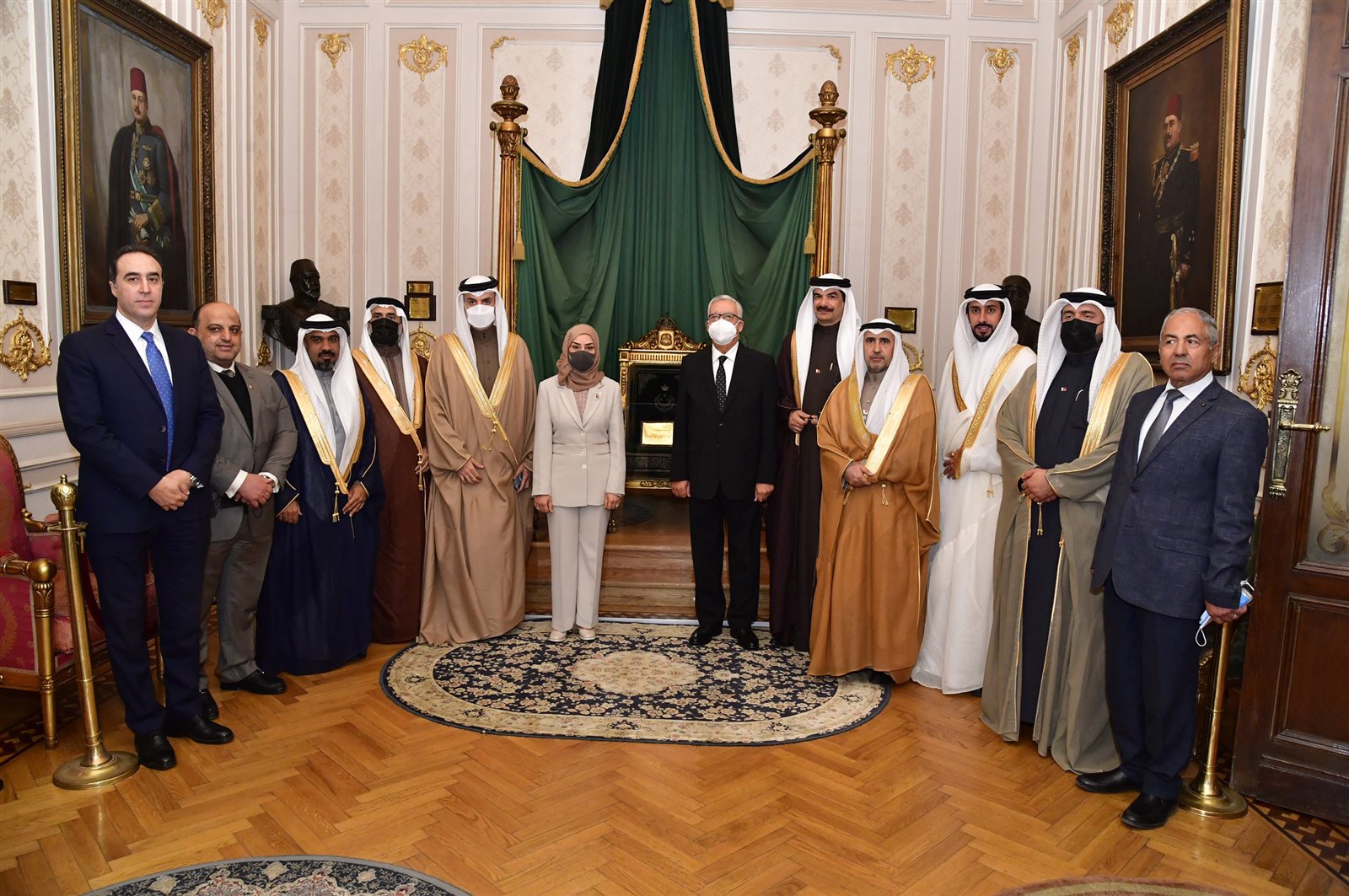 توقيع بروتوكول تعاون بين مجلسي النواب المصري والبحريني (1)