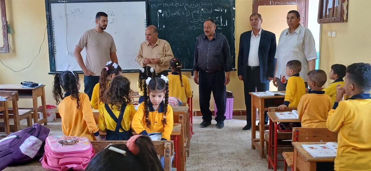 جانب من استقبال الطلاب، فيتو