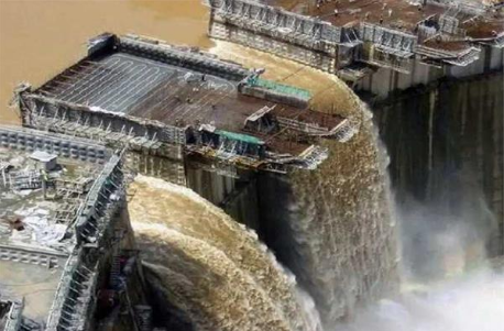 تشغيل مفيض طواريء سد النهضة، فيتو