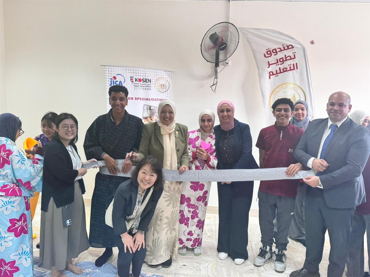 انطلاق العام الدراسي بمعهد الكوزن المصري الياباني