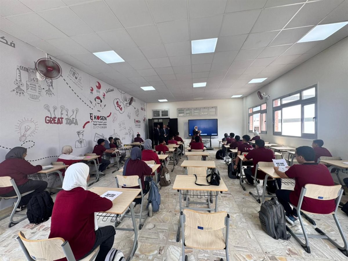انطلاق العام الدراسي بمعهد الكوزن المصري الياباني