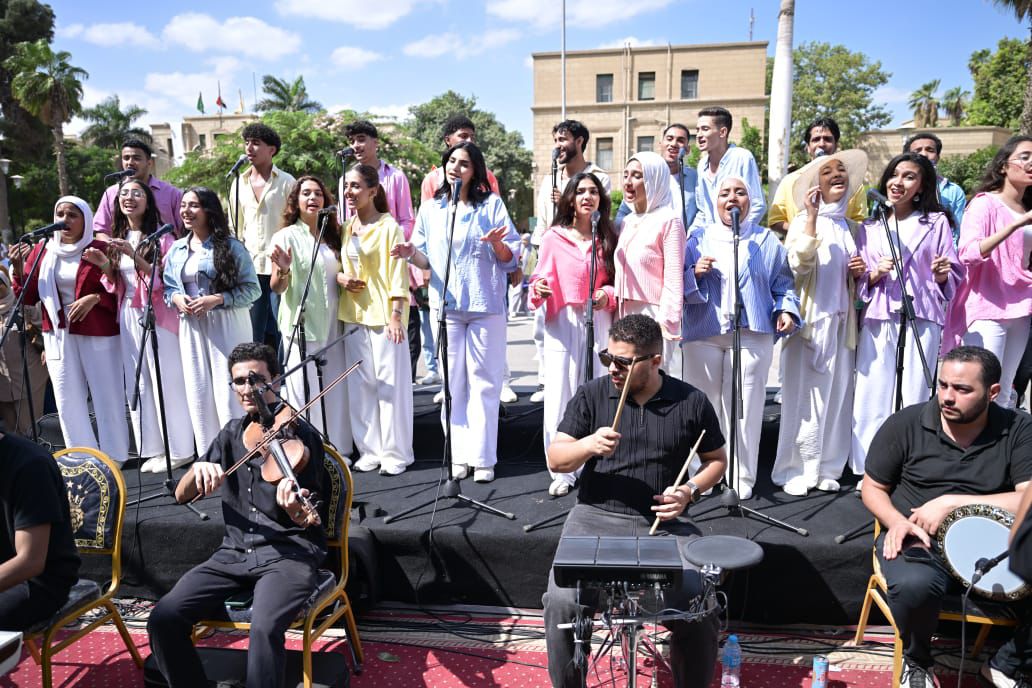 انطلاق العام الدراسي الجديد بجامعة القاهرة 