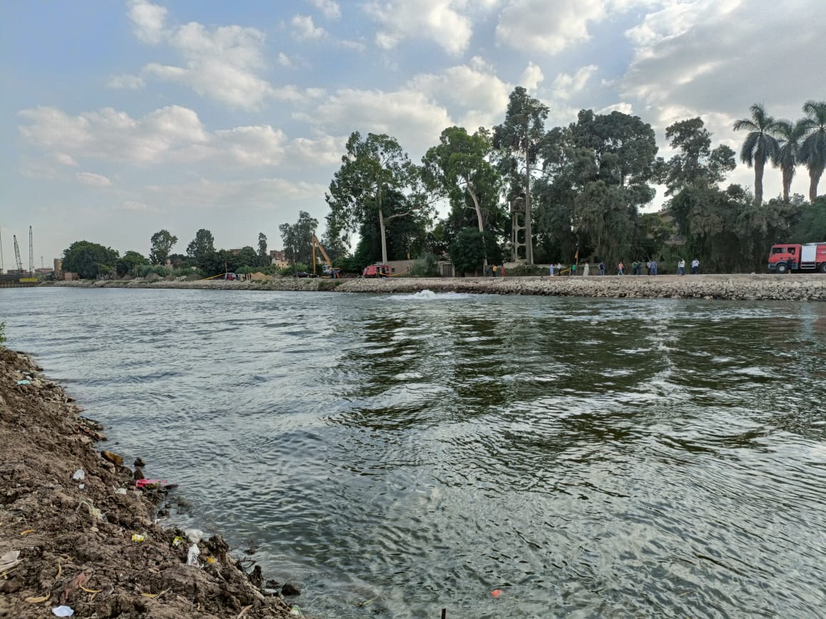 السيطرة على حادث كسر ماسورة غاز رئيسية ببحر مويس بنها،فيتو