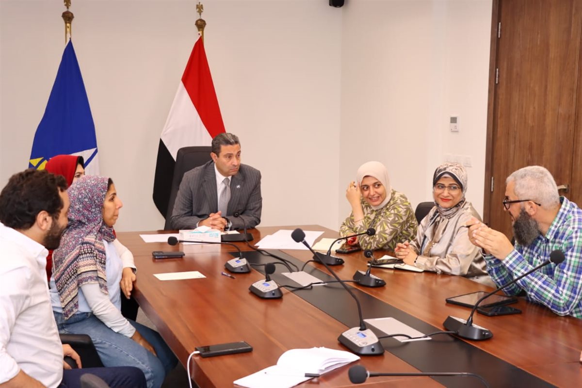 محافظ دمياط يتابع الموقف التنفيذي لمشروع تطوير منطقة اللسان بمدينة رأس البر