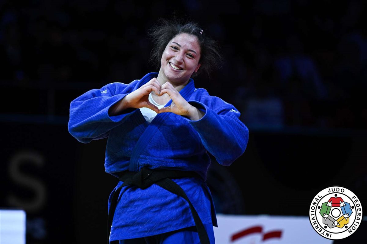 صفا سليمان لاعبة منتخب الجودو، فيتو