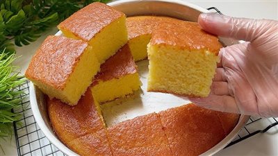 طريقة عمل كيكة البرتقال 