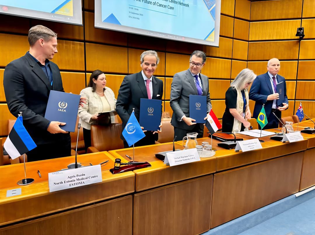 اعتماد معهد الأورام من وكالة الطاقة الذرية