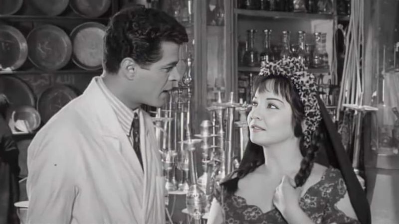 شادية وصلاح قابيل فى زقاق المدق