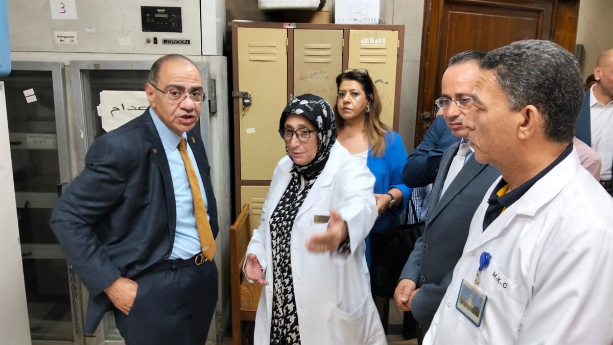 جولة داخل بنك الدم بقصر العيني