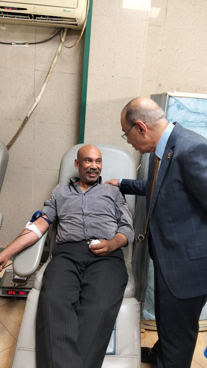 جولة داخل بنك الدم بقصر العيني