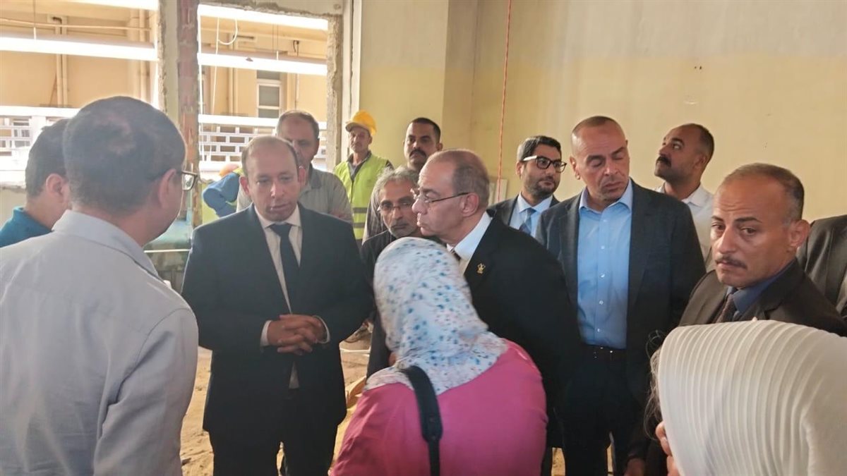 جولة داخل مبني العيادات الجديد بقصر العيني