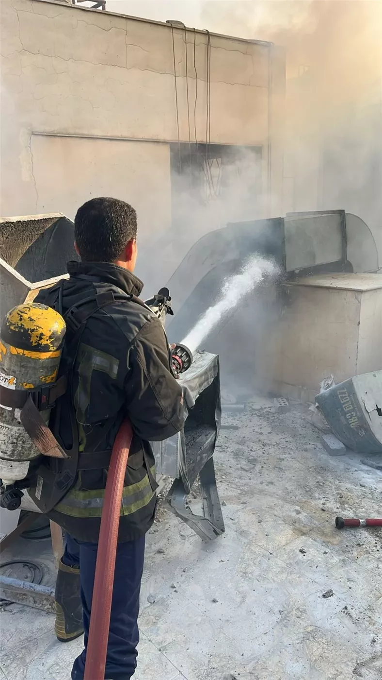 حريق مطعم شهير بالتجمع