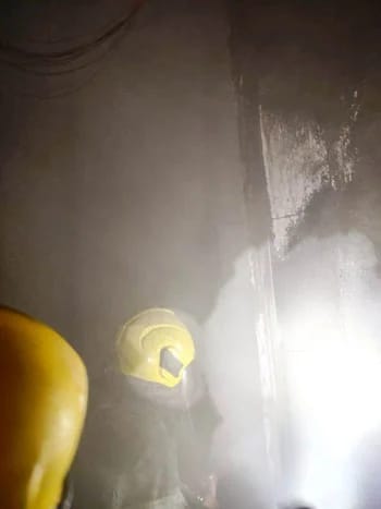 حريق شقة سكنية بالمعادي