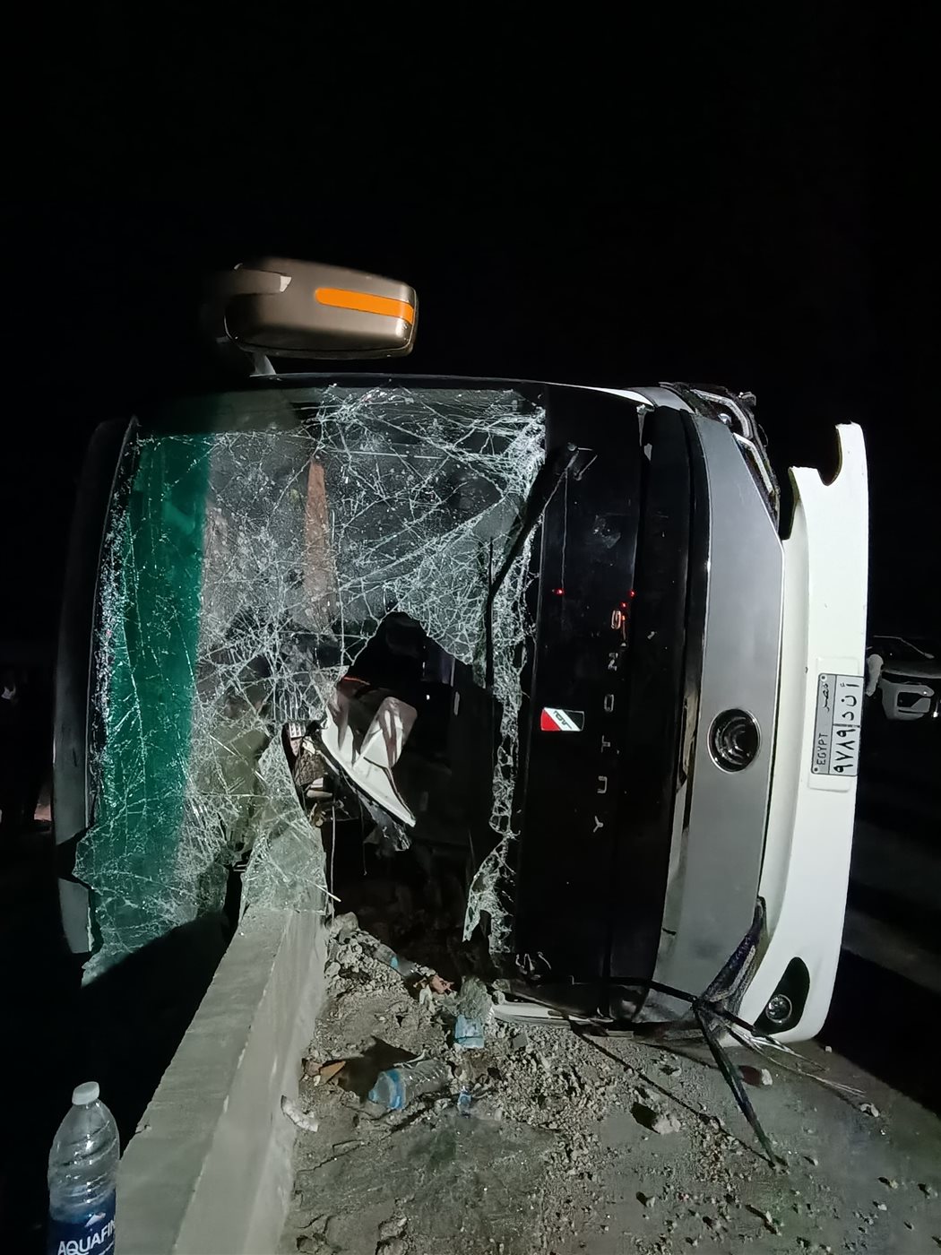 أسماء ضحايا ومصابي حادث انقلاب أتوبيس المنيا المأساوي، فيتو 