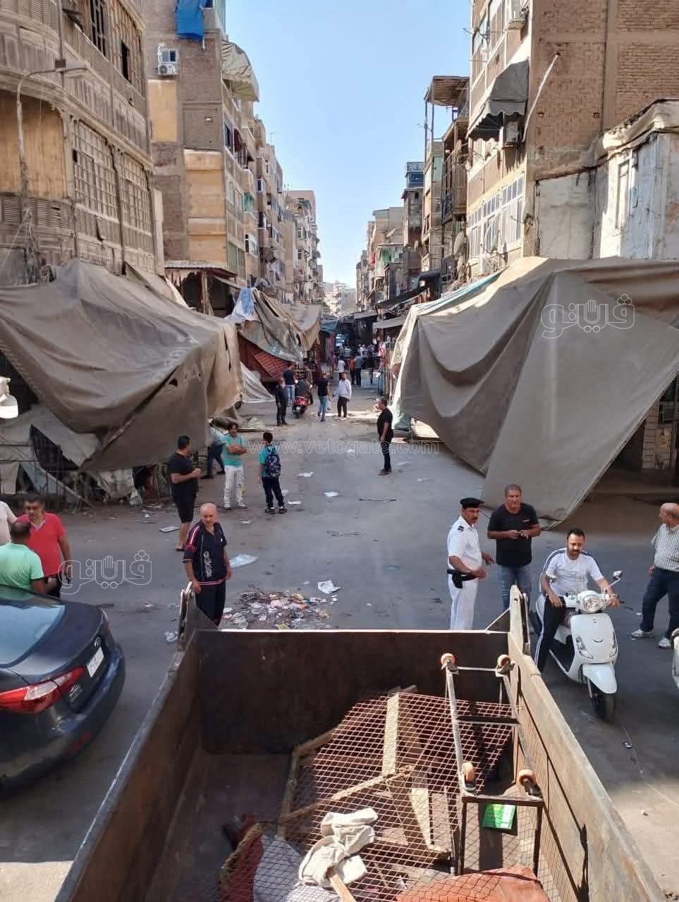 حملات اشغالات بحي العرب ببورسعيد، فيتو