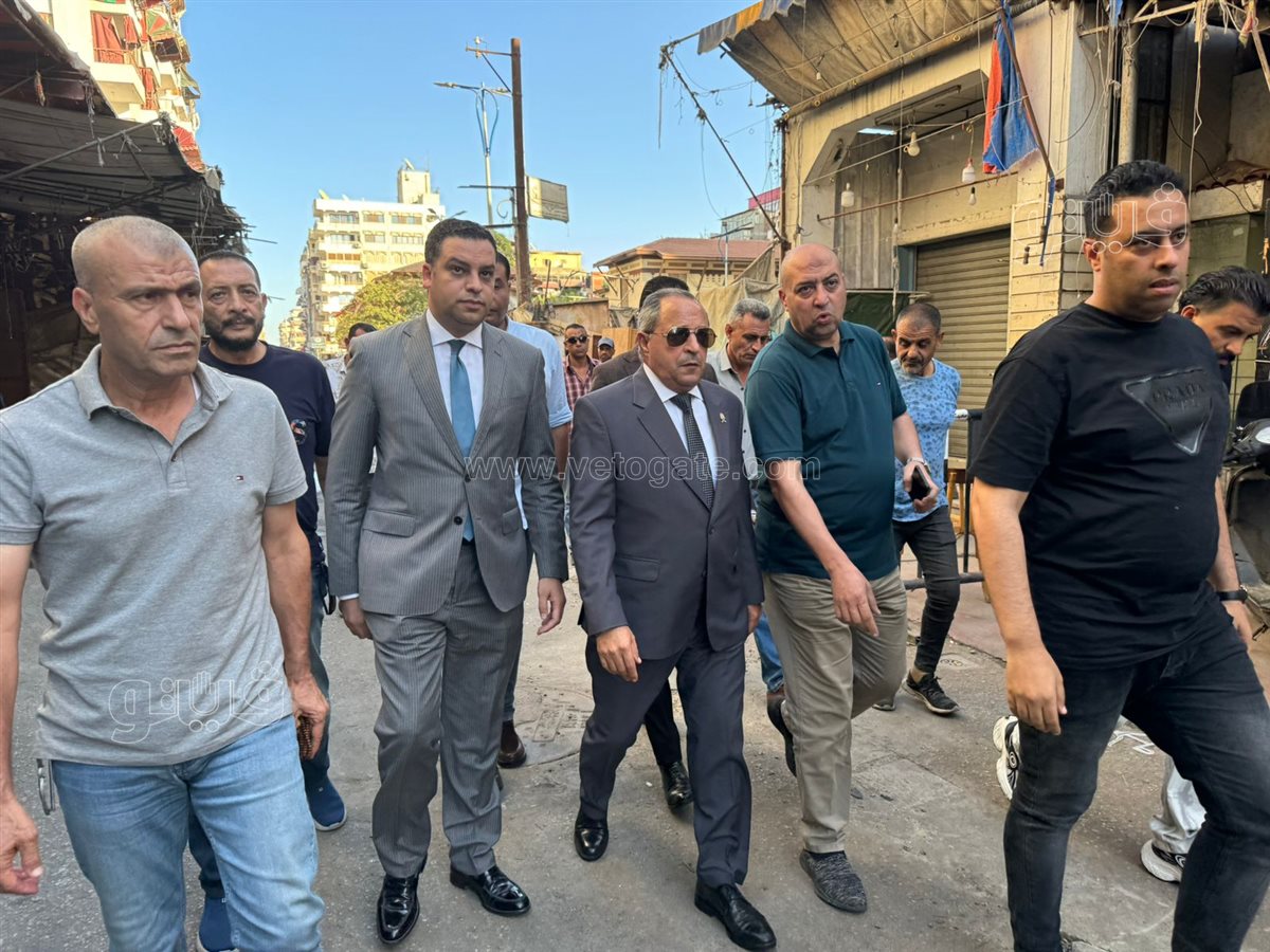 حملات اشغالات بحي العرب ببورسعيد، فيتو 