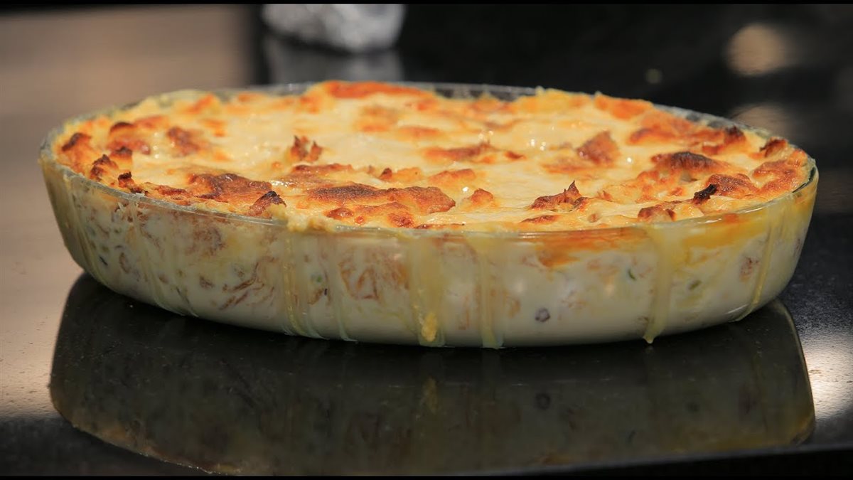 طريقة عمل أم على بالكرواسون