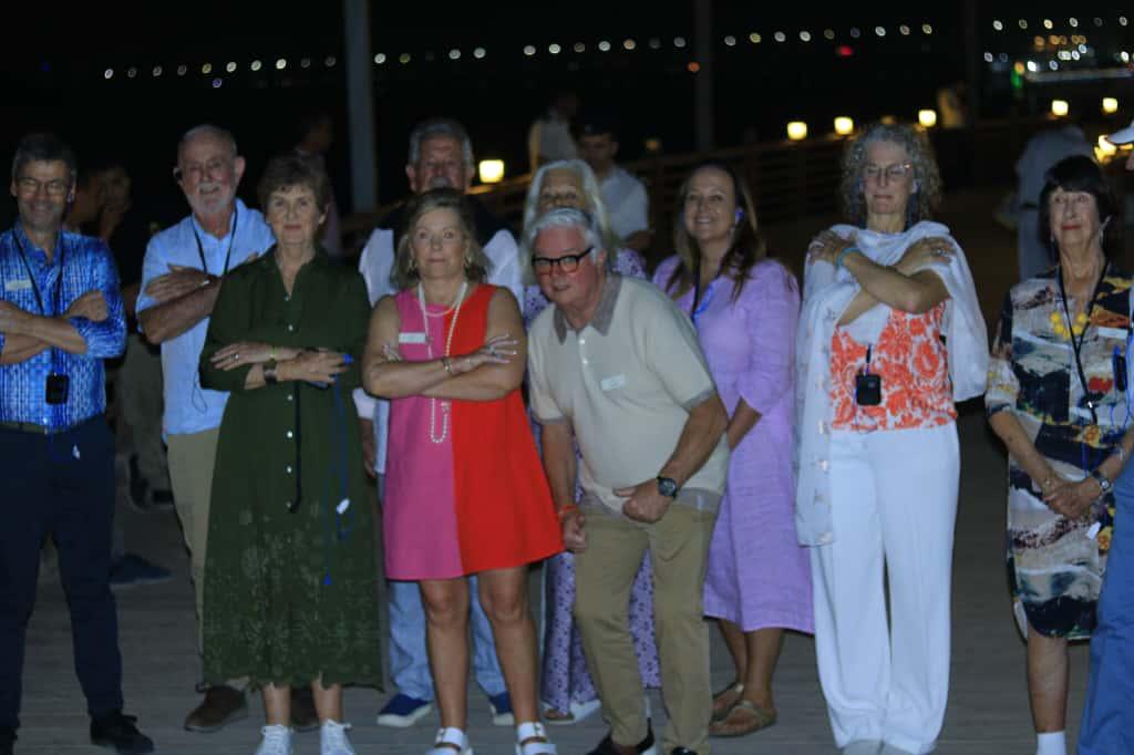 <strong>زيارة فوج سياحي أسترالي لممشى كورنيش بني سويف</strong>