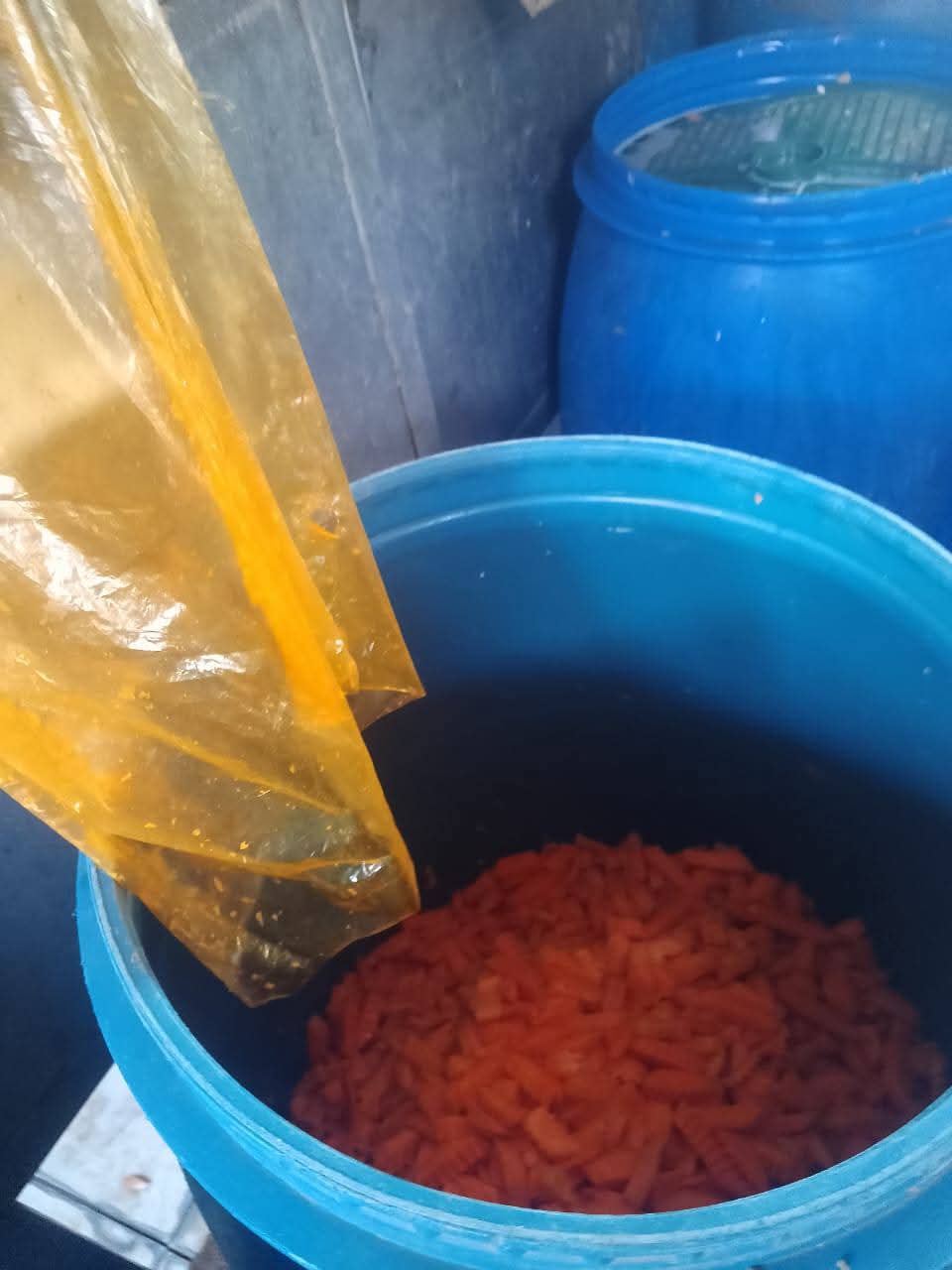 ضبط مخللات غير صالحة للاستهلاك الادمي بالقليوبية، فيتو