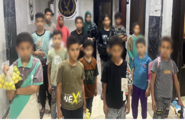 ضبط تشكيل يستغل أطفالًا في أعمال التسول بالقاهرة بصحبتهم 27 حدثا