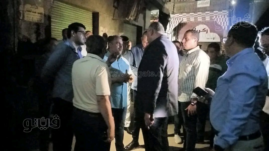 أول تحرك عاجل لمحافظ الشرقية بعد انهيار جزئي لعقار سكني بالزقازيق،فيتو