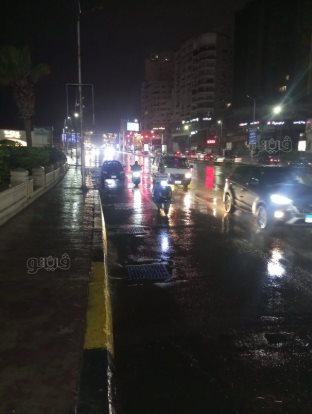 أمطار غزيرة تفاجئ الإسكندرية (7)