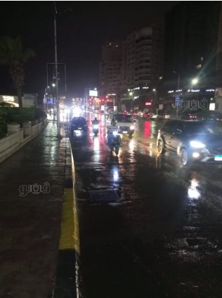 أمطار غزيرة تفاجئ الإسكندرية (8)