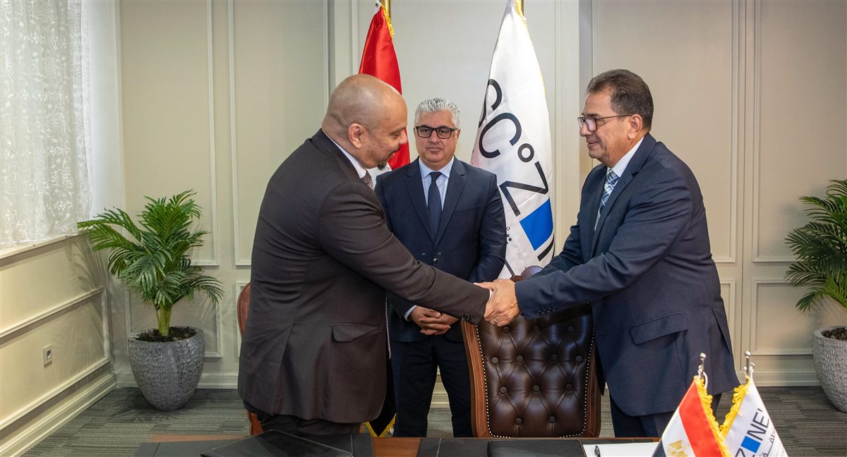 جانب من مراسم التوقيع، فيتو