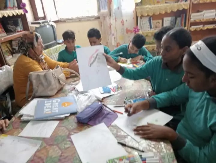 جانب من الورشة،فيتو