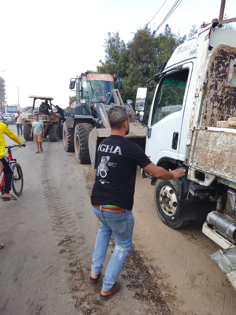 انقلاب سيارة نقل علي الزراعي بالقليوبية،فيتو 