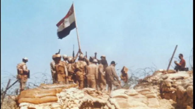 رفع رايات النصر على الجبعة 