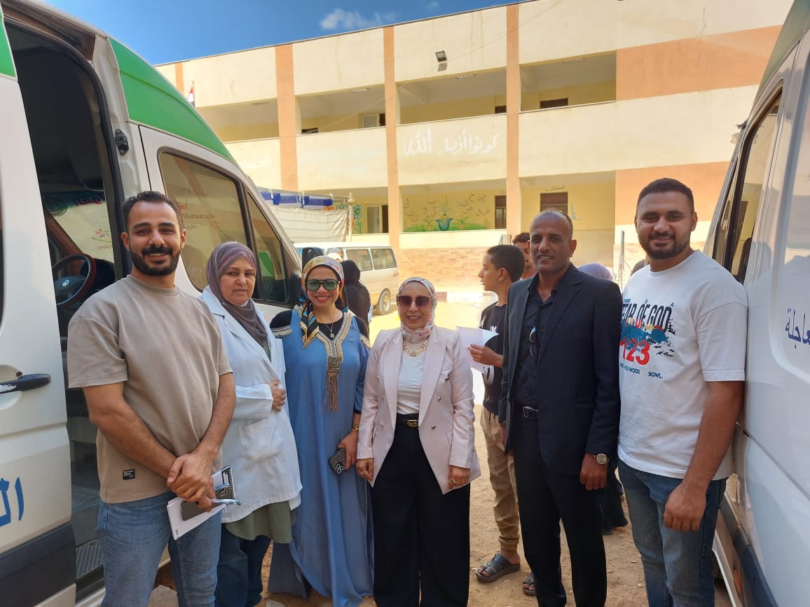 جانب من فعاليات القافلة، فيتو