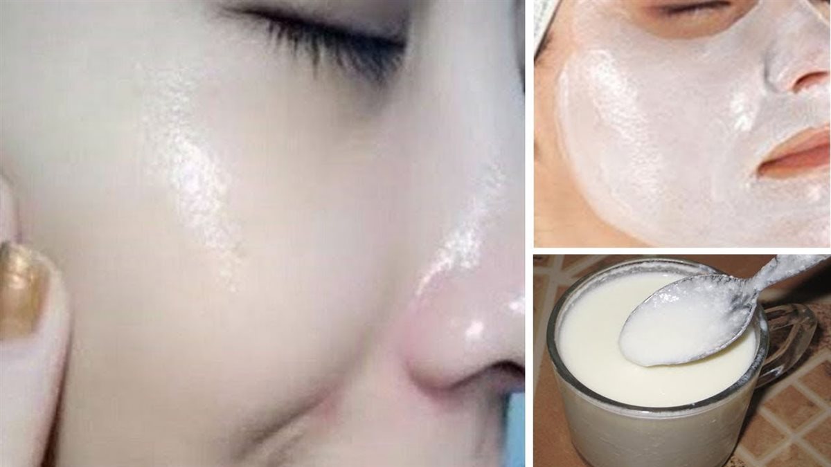 ماسك الارز وماء الورد