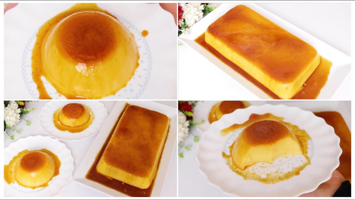 البطاطا بالكريم كراميل 