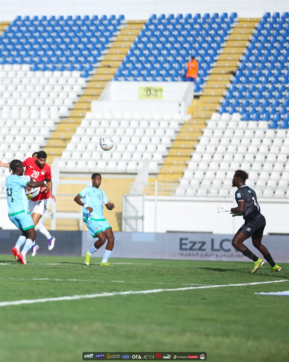 مباراة مصر وجيبوتي في تصفيات كأس العالم