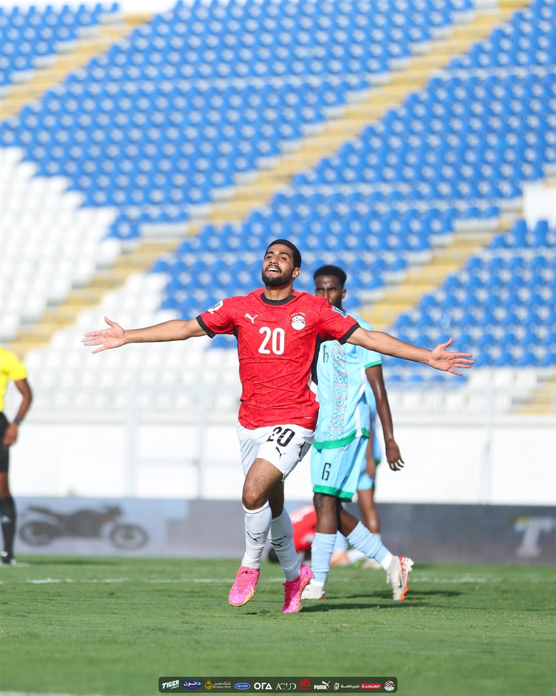 مباراة مصر وجيبوتي في تصفيات كأس العالم