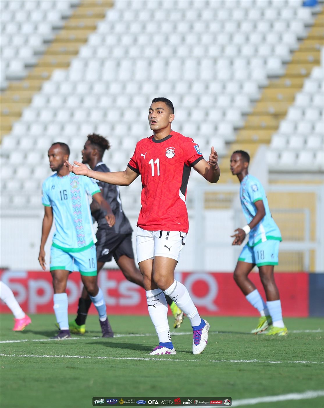 مباراة مصر وجيبوتي في تصفيات كأس العالم