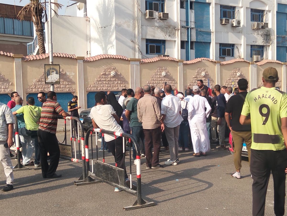 أعضاء الجمعية العمومية أمام النادي الإسماعيلي، فيتو