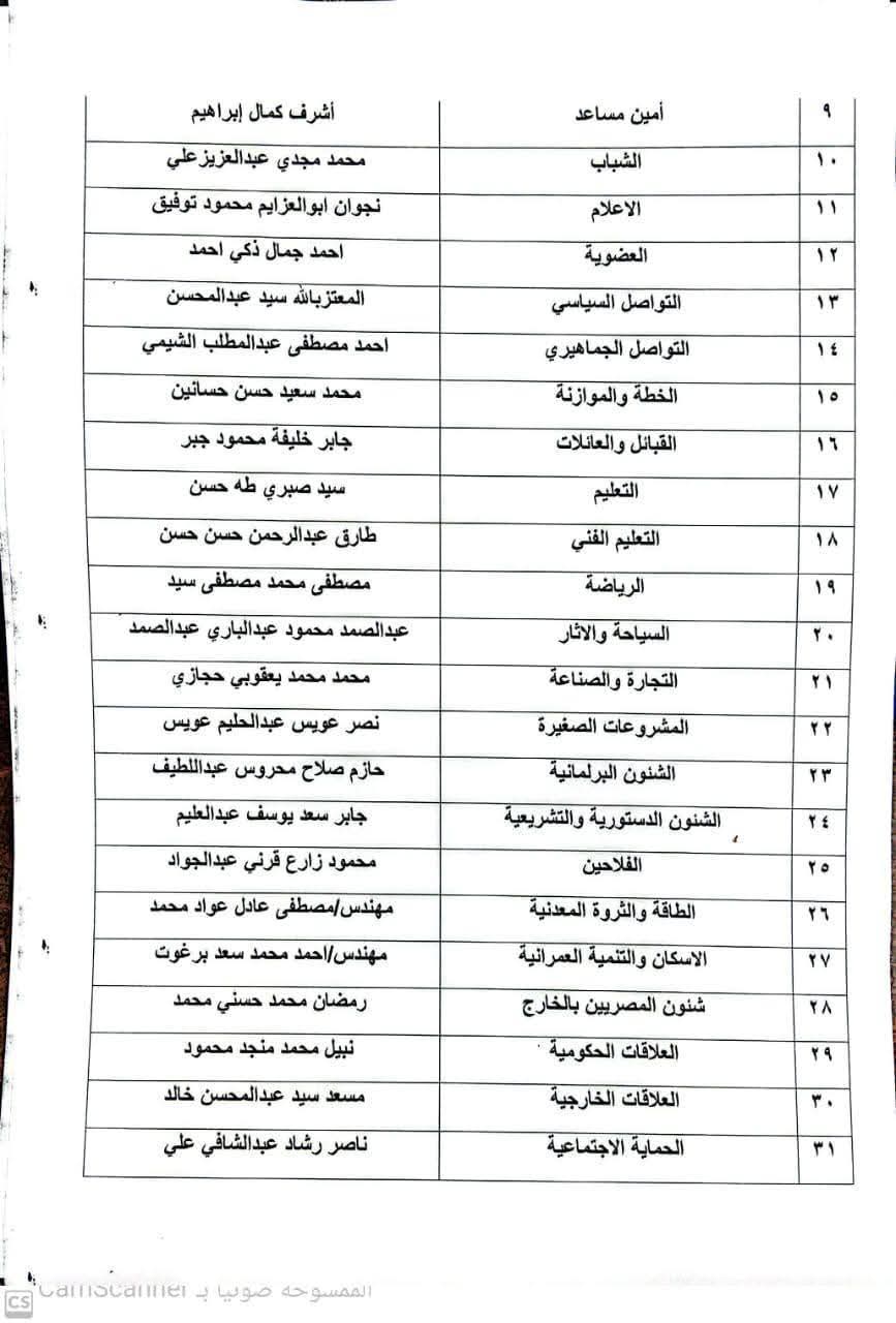استقالة أمانة الواسطى