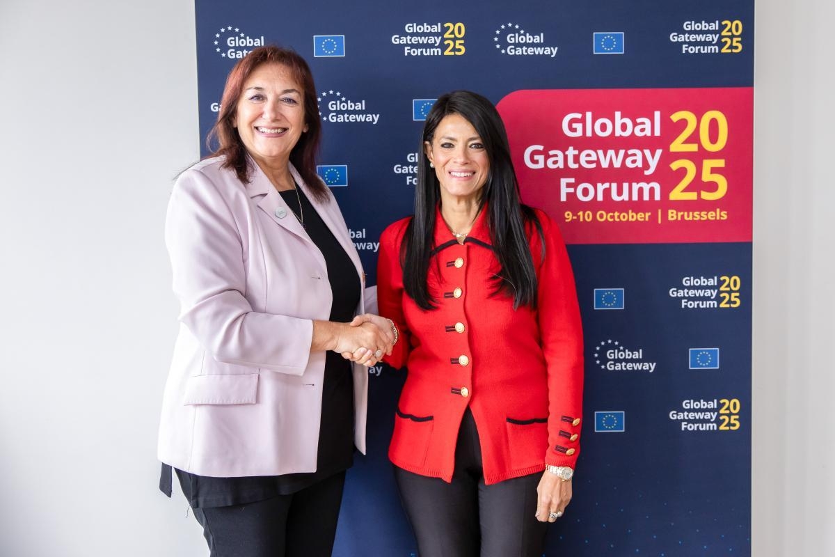 الدكتورة رانيا المشاط ودوبرافكا سويكا