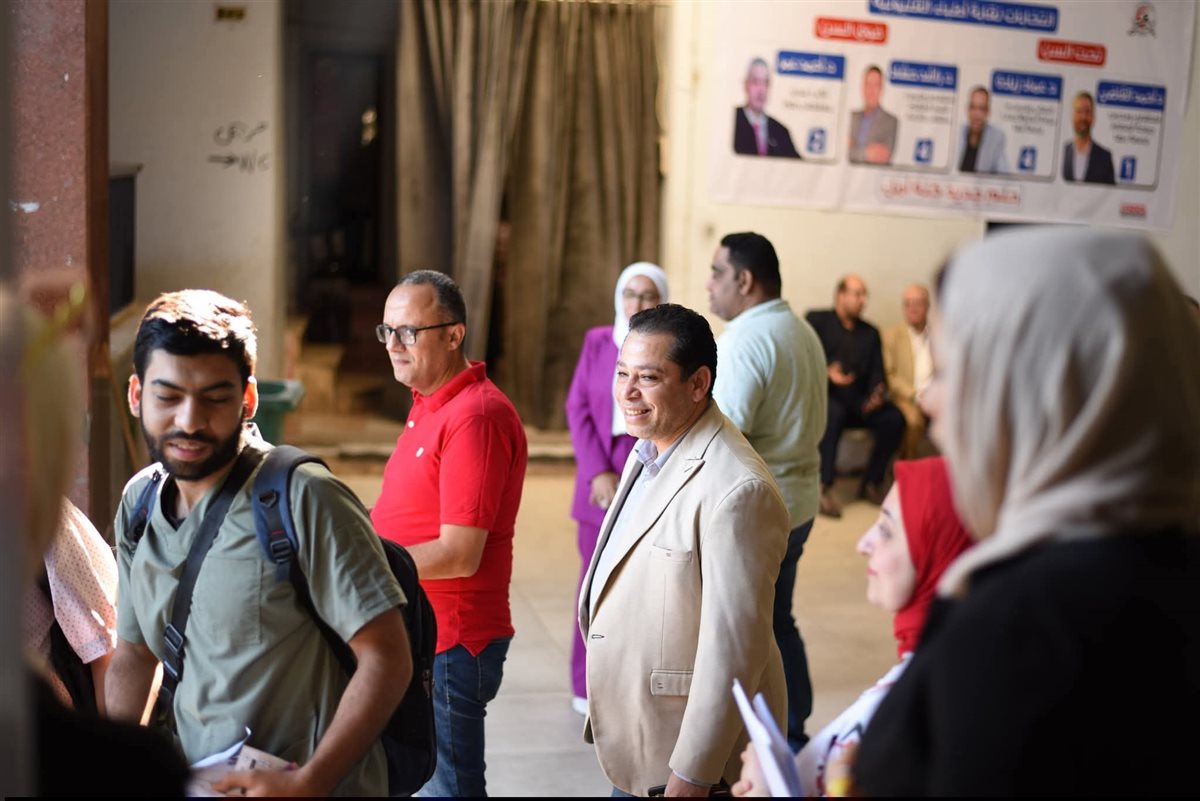اقبال علي انتخابات نقابة الاطباء بالقليوبية، فيتو&nbsp;