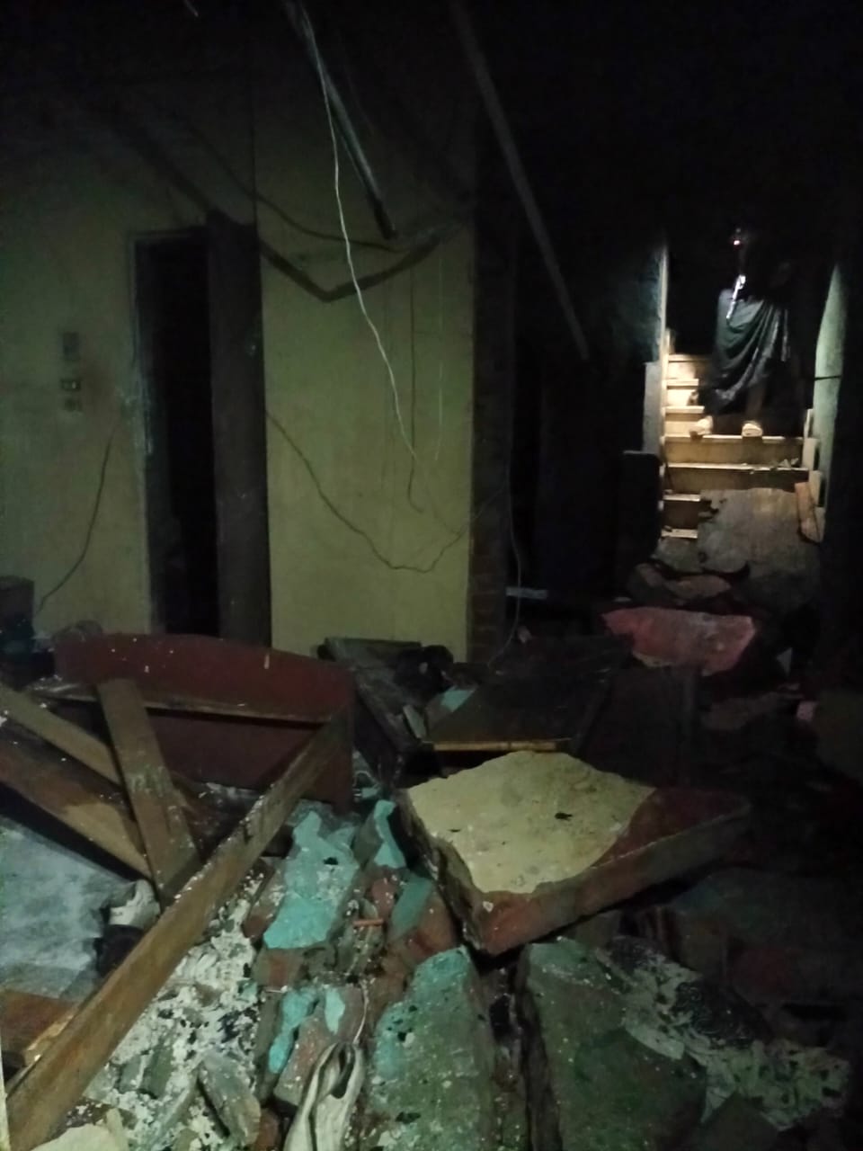 انفجار اسطوانة غاز حريق عقار بشبرا الخيمة، فيتو 