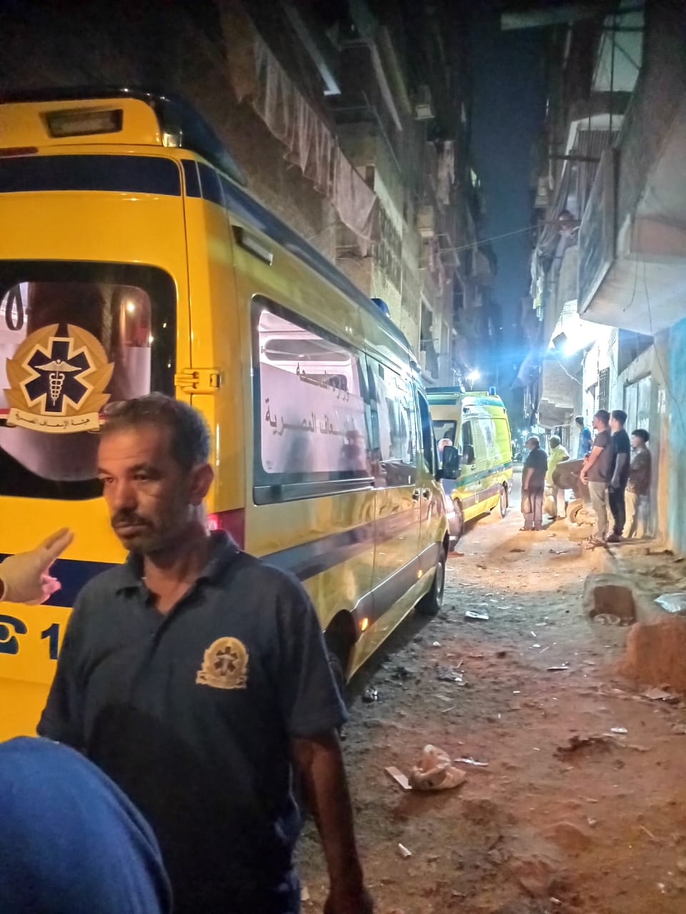 انفجار اسطوانة غاز حريق عقار بشبرا الخيمة، فيتو 