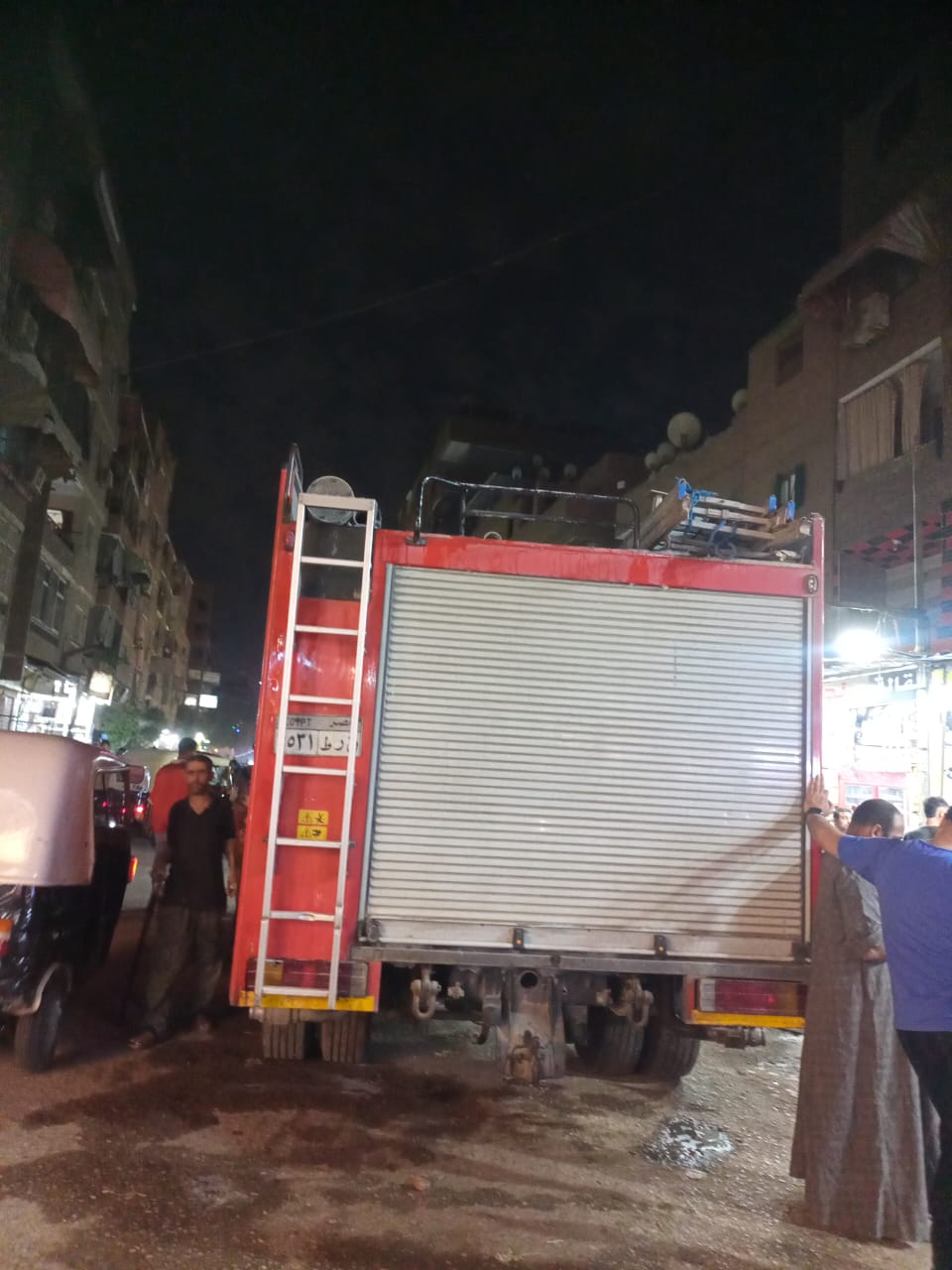 انفجار اسطوانة غاز حريق عقار بشبرا الخيمة، فيتو 