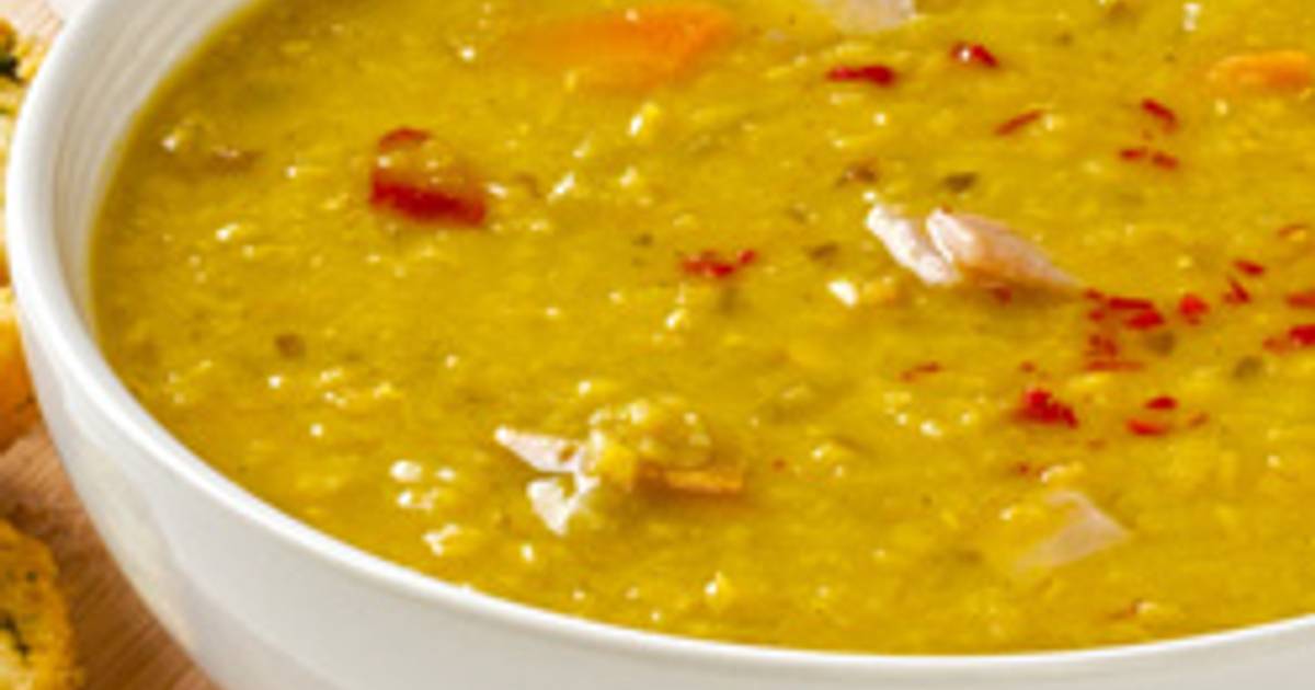 شوربة العدس بالخضار