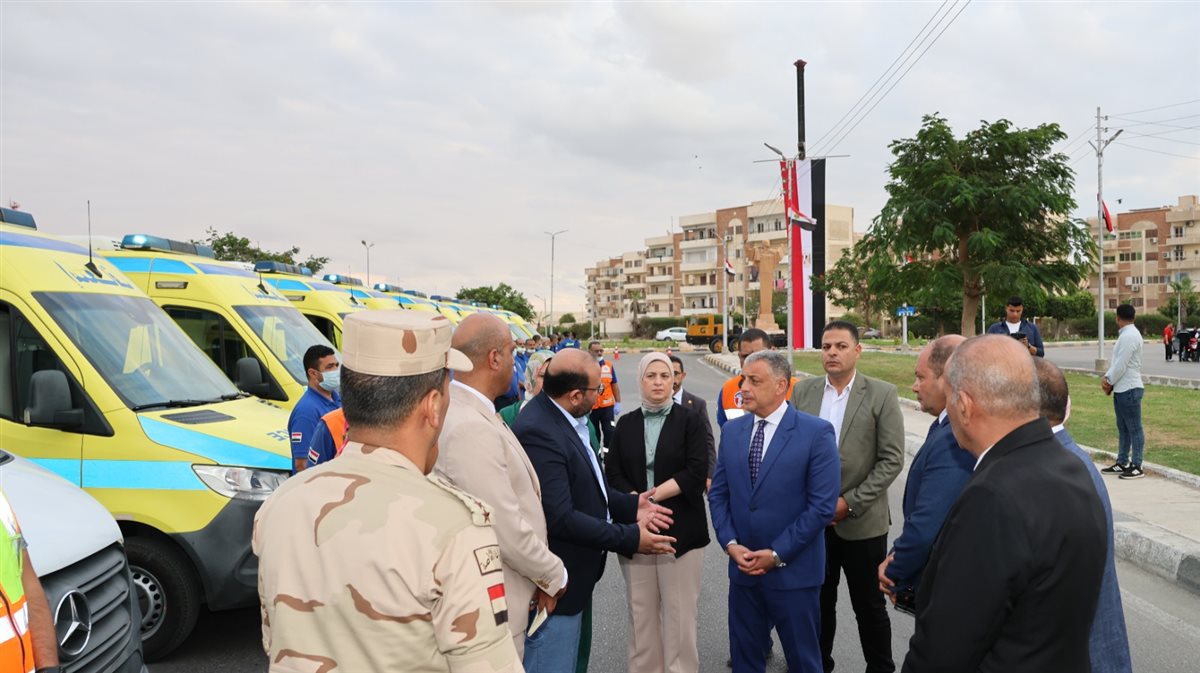 جانب من الجولة التفقدية، فيتو